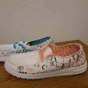 Hey Dude Women's Multicolor Slip-On Shoes